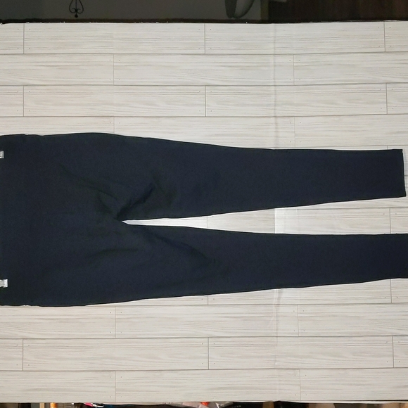 LOFT Seamed Ponte Dark Grey Leggings Size Small - Picture 2 of 4